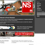 Never Summer 08/09 website Never Summer Snowboards and Longboards