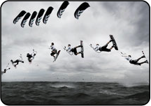 Flysurfer Psycho 4 sequence shot of Lennart Flysurfer Psycho 4 sequence shot of Lennart